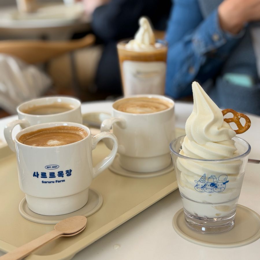 다양한 음료 메뉴