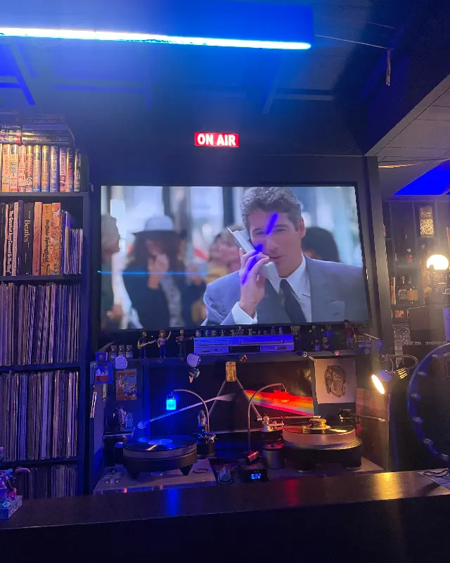 LP가 가득한 내부