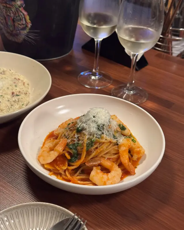 새우 토마토 파스타