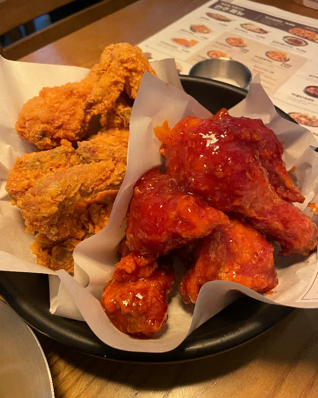 대새레드 반반 치킨