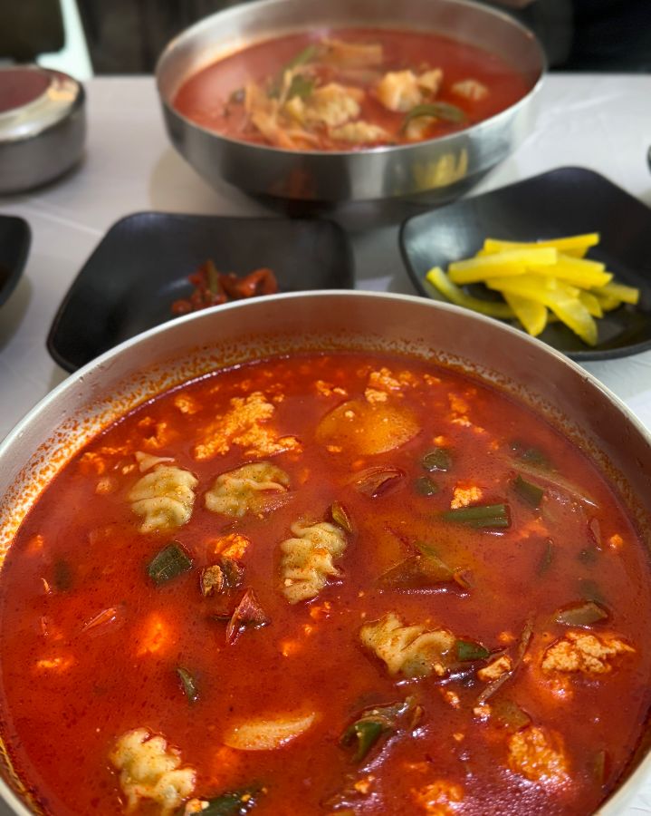 육개장과 순두부