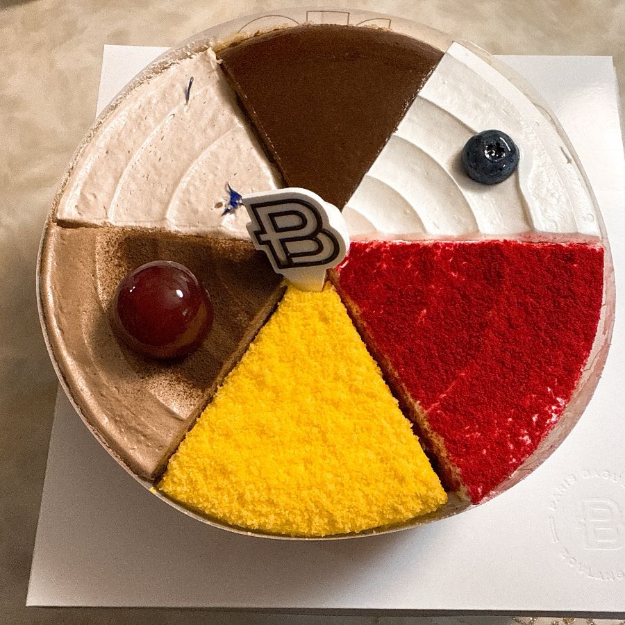 조각 케이크 모음의 모습