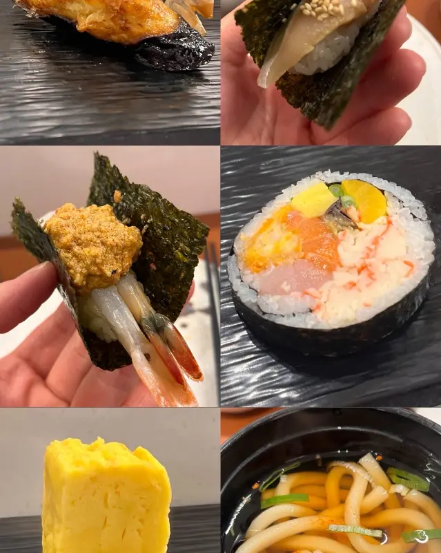 다채로운 구성의 오마카세