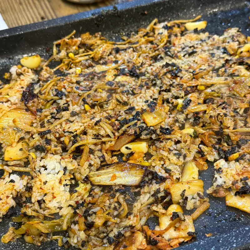 두루치기 볶음밥