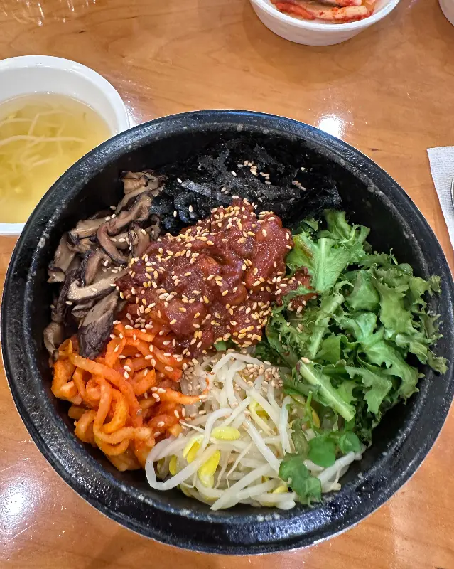 우렁강된장비빔밥