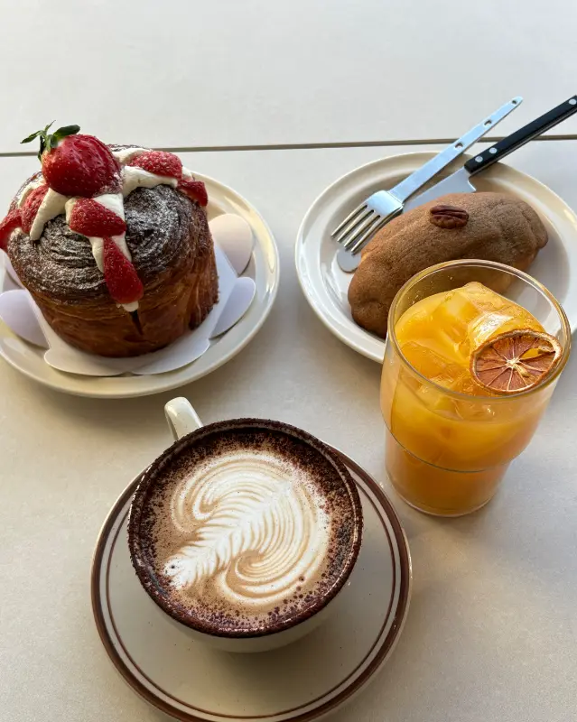 다양한 디저트 메뉴