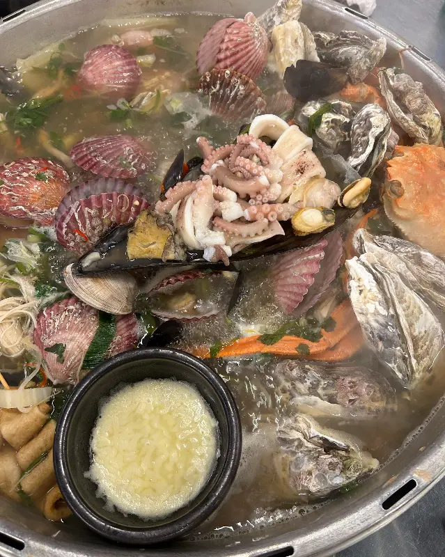 다양한 조개 종류