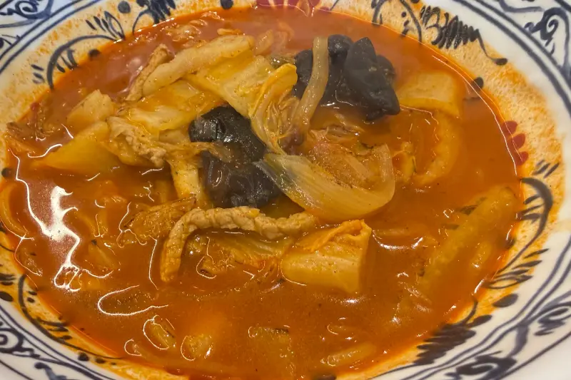 얼큰한 짬뽕 국물