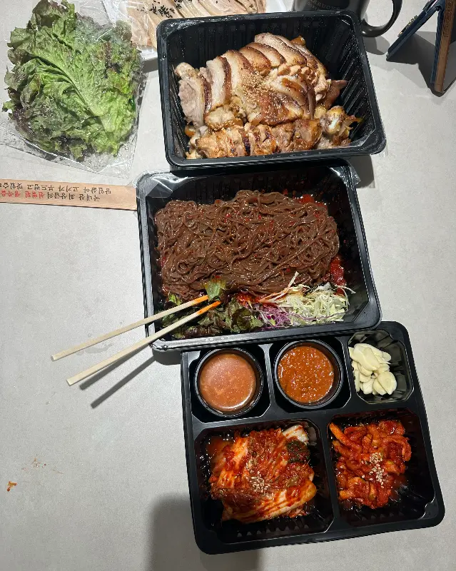 배달 포장 상태