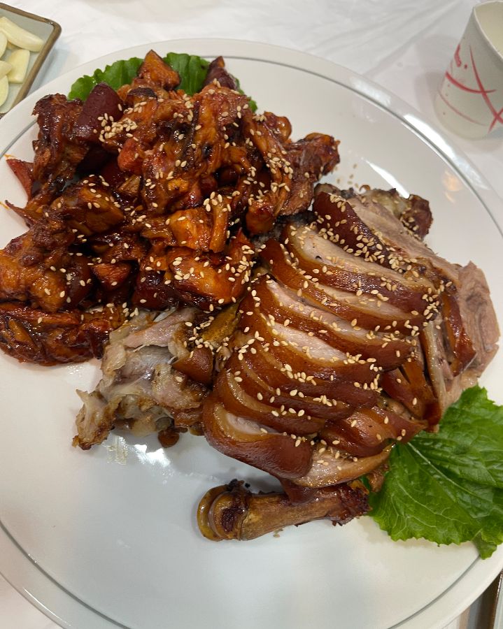 반반족발의 환상적인 비주얼