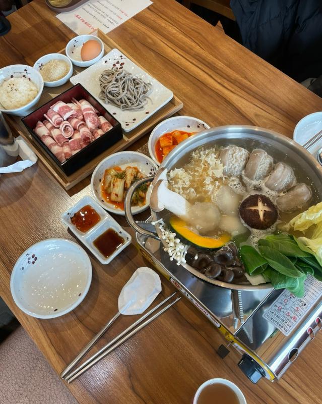 푸짐한 한 상 차림