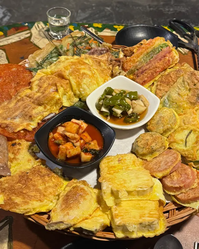 맛깔스러운 고추튀김