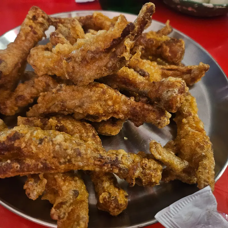 닭발 튀김