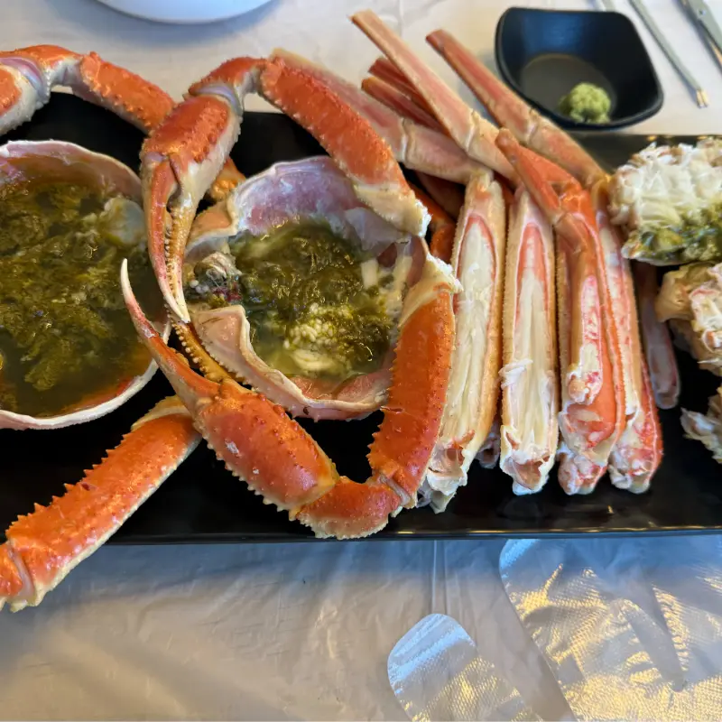 윤기 흐르는 대게