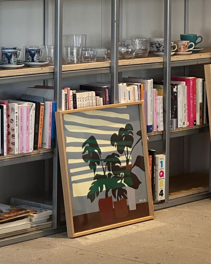 카페 내부 인테리어