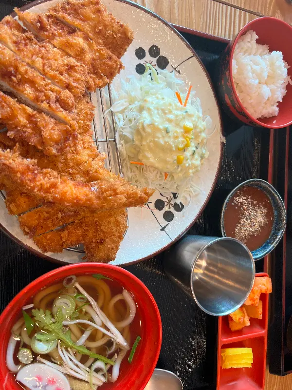 돈까스와 우동