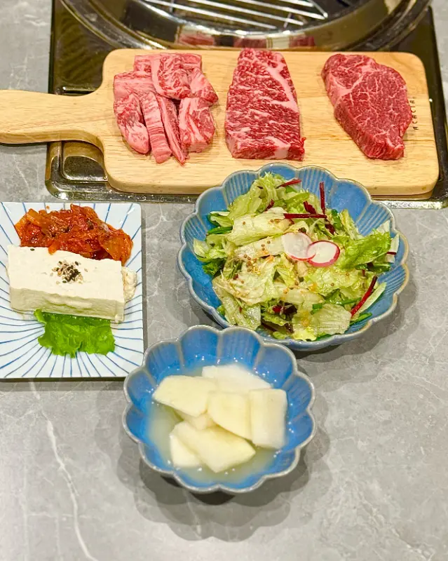 신선한 한우 모듬