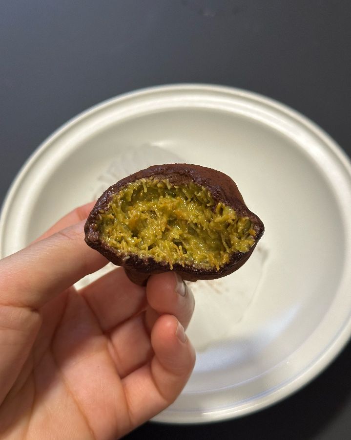 앙무드 두쫀쿠 단면