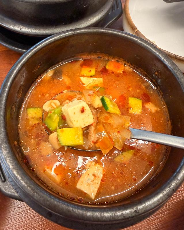된장찌개의 모습