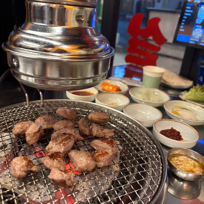 맛있는 갈매기살 한 상