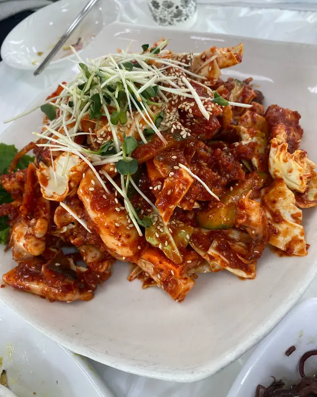 갑오징어회무침