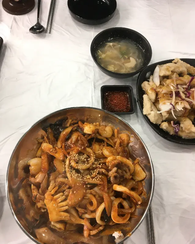 매콤달콤 깐쇼새우