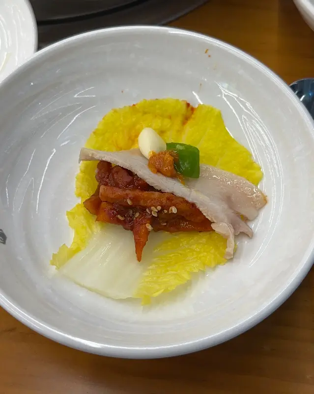 쌈으로 즐기는 보쌈