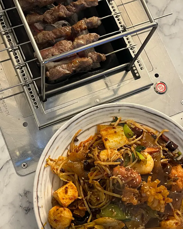 마라샹궈와 양꼬치의 환상적인 조합