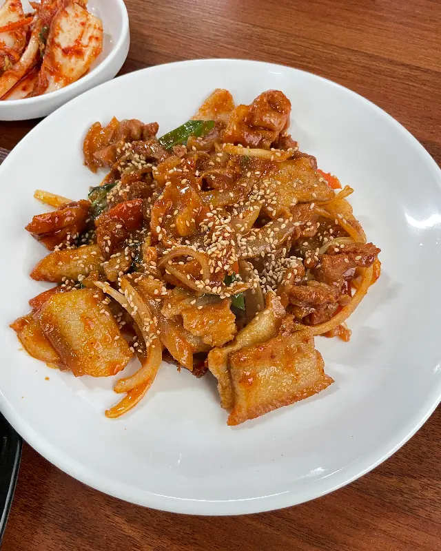 텃밭 식당의 주물럭