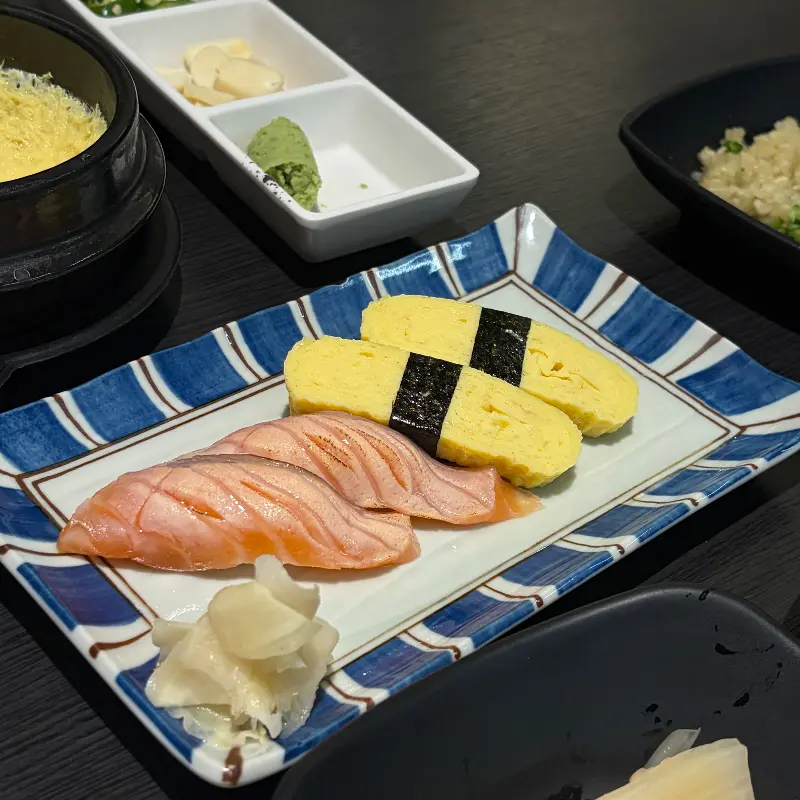 촉촉하고 부드러운 계란 초밥