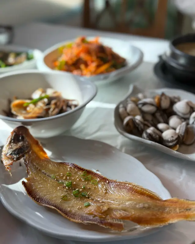 서대구이와 꼬막