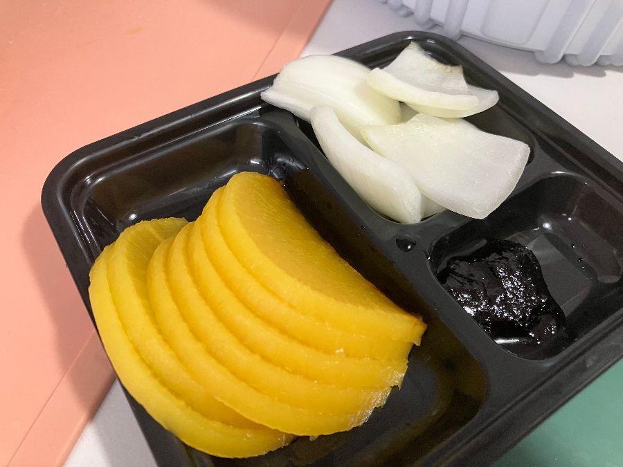 중국집 기본 반찬