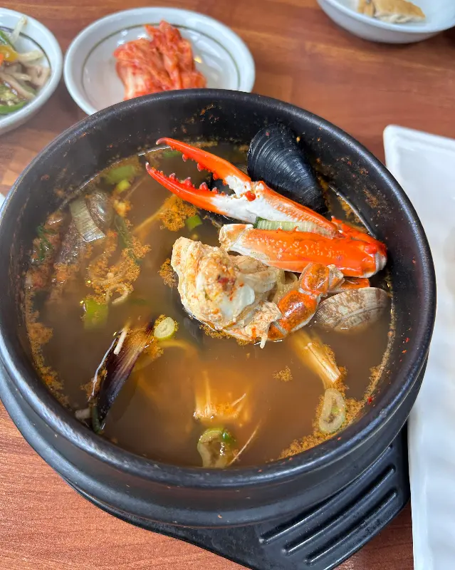 오분자기 뚝배기