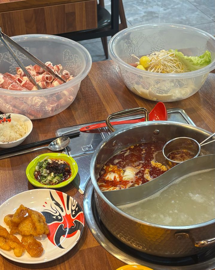 애상마라탕 푸짐한 한상차림