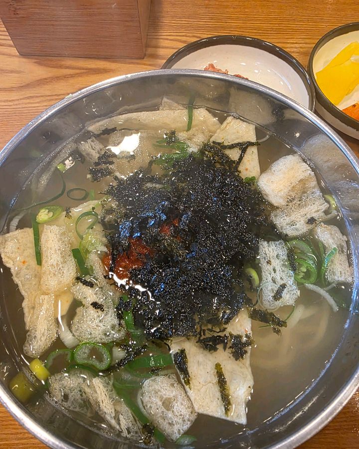 수유리우동집 우동 비주얼