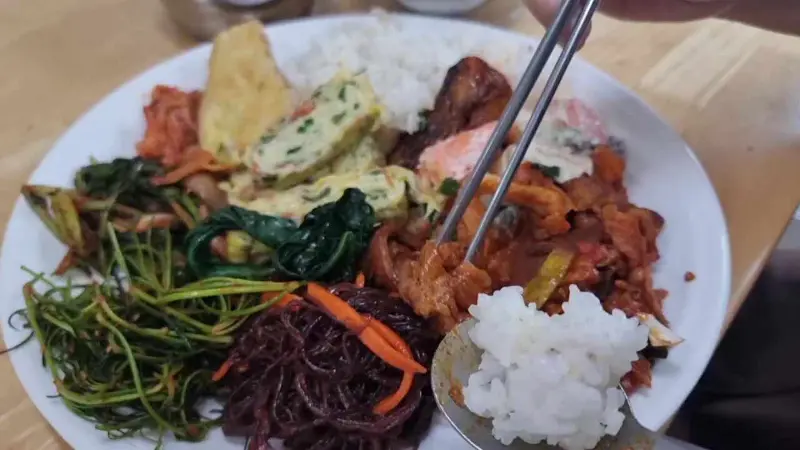 푸짐한 한 상 차림