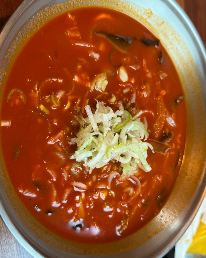 얼큰한 짬뽕 국물
