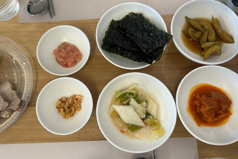 명란 순두부 정식