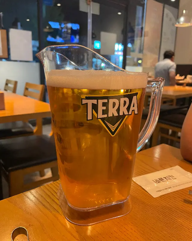 테라 맥주 피쳐