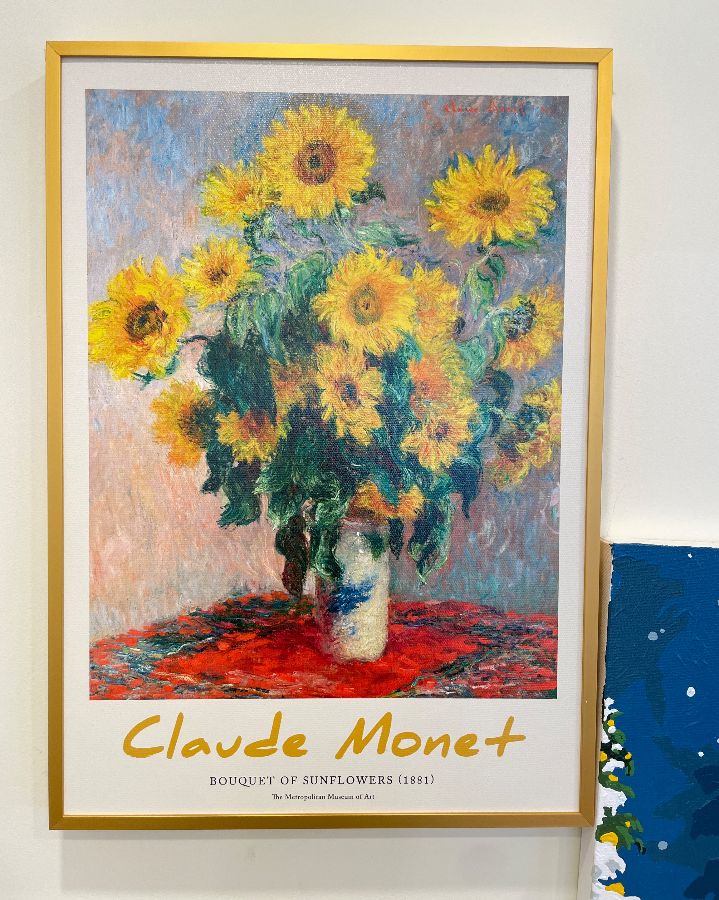 모네의 해바라기 그림