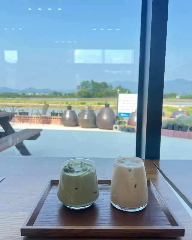 곡물라떼와 새싹밀라떼