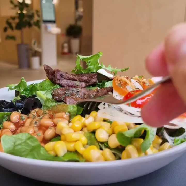 부채살 케일 샐러드