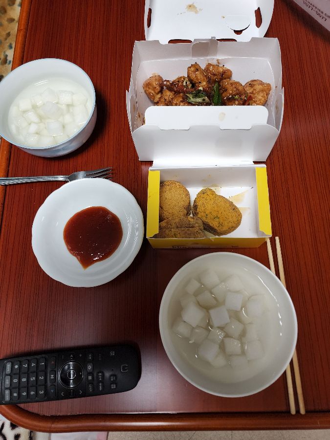 BHC치킨 전체 테이블 세팅