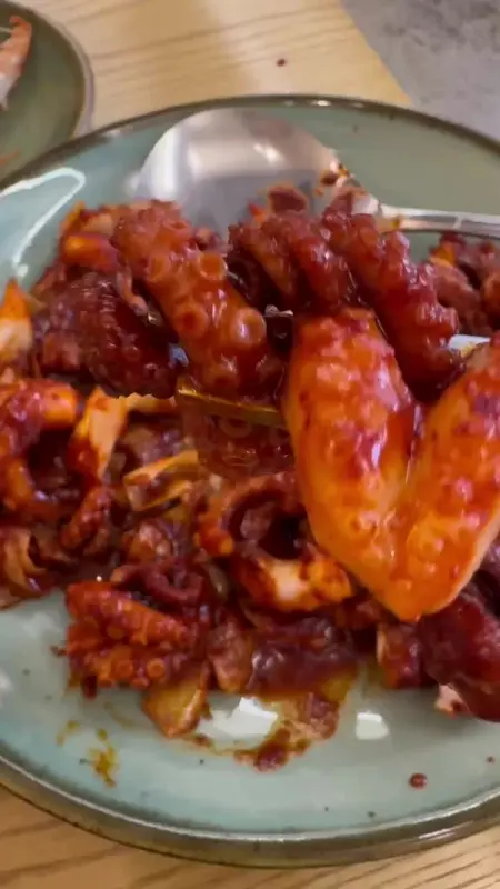 낙지 볶음 확대