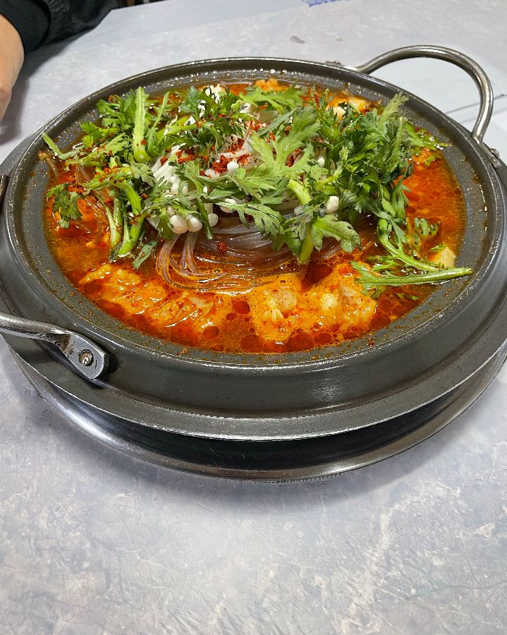 보글보글 끓어오르는 곱도리탕의 환상적인 비주얼