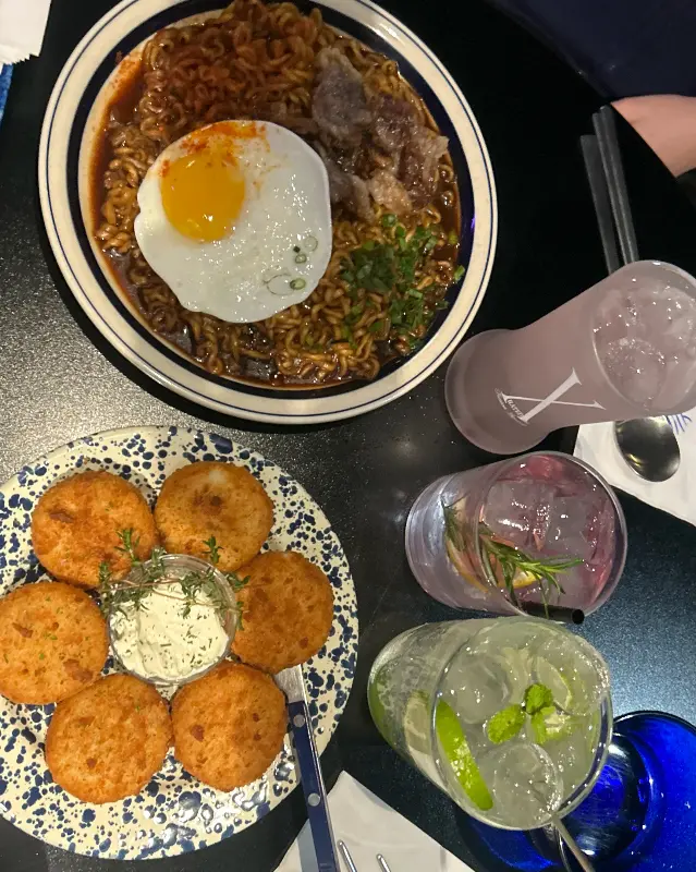 바차의 다양한 메뉴