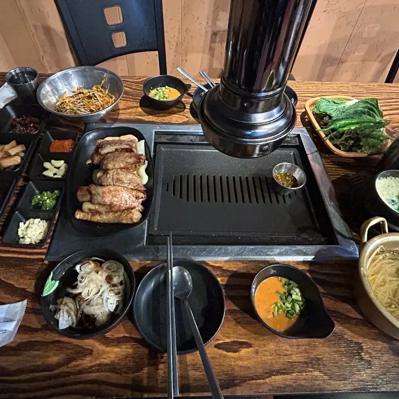 푸짐한 양이 인상적인 막창