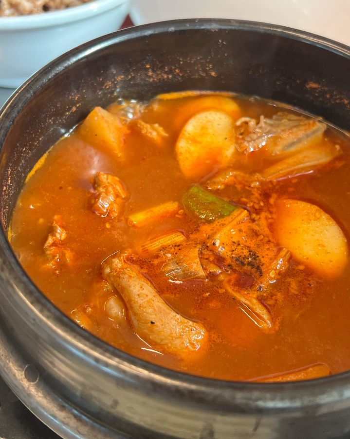 닭매운탕 클로즈업