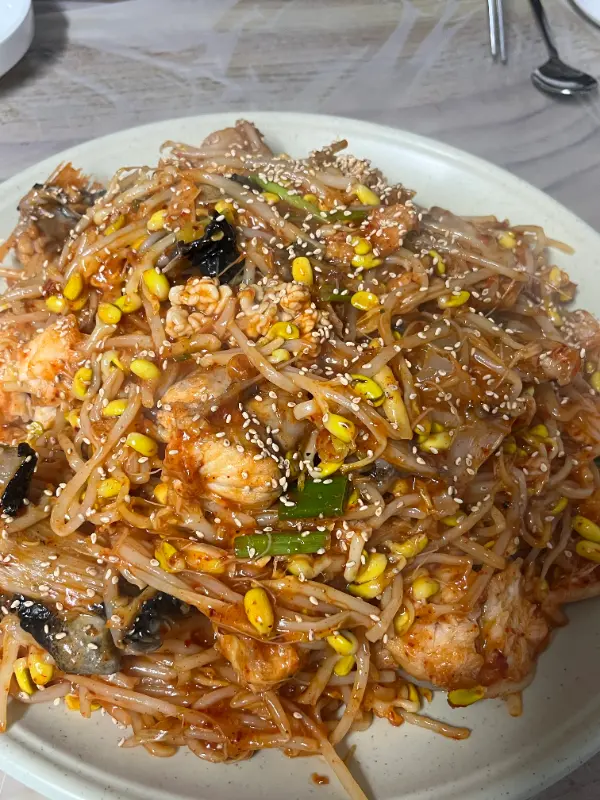 아구찜 근접 사진