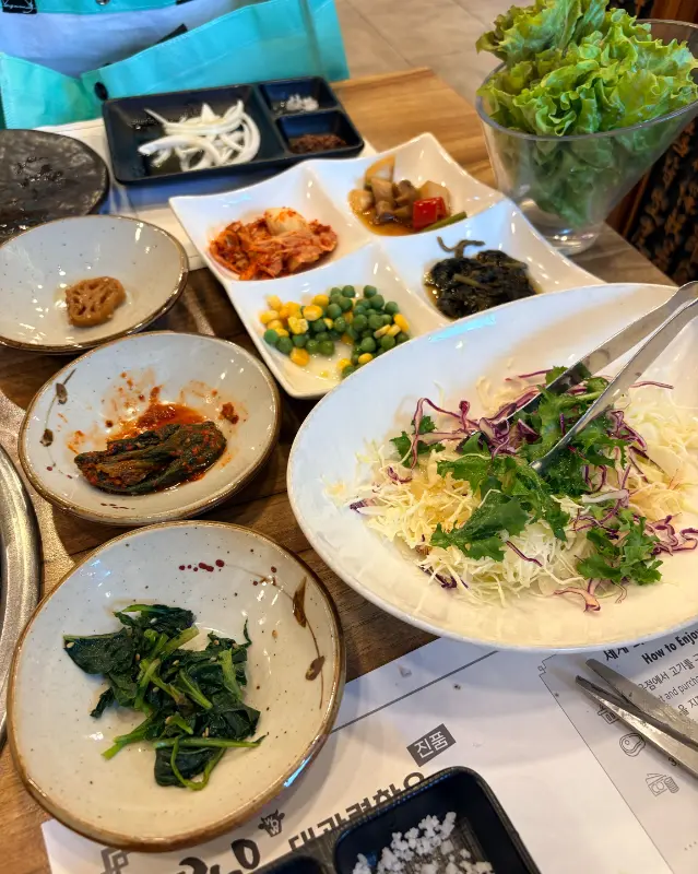 풍성한 한상차림